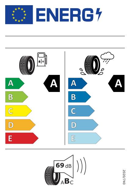 Etykieta opony Hankook Ventus Prime4 K135A 225/50R18 95V