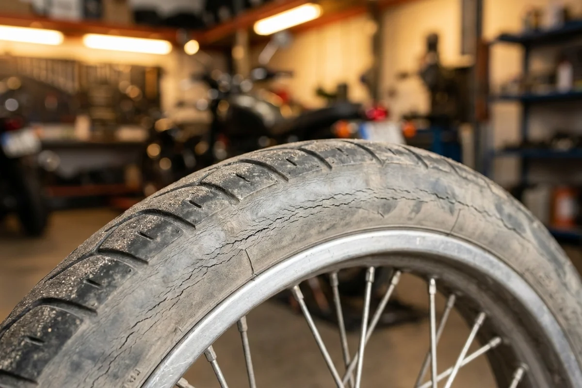 Wiek opon motocyklowych – kiedy stary komplet jest ryzykowny?