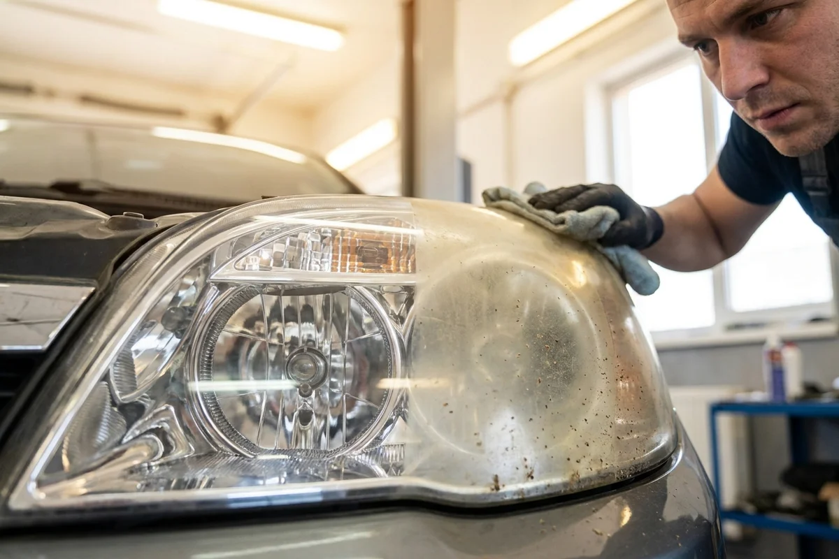 Czyszczenie lamp samochodowych – którą metodę wybrać?