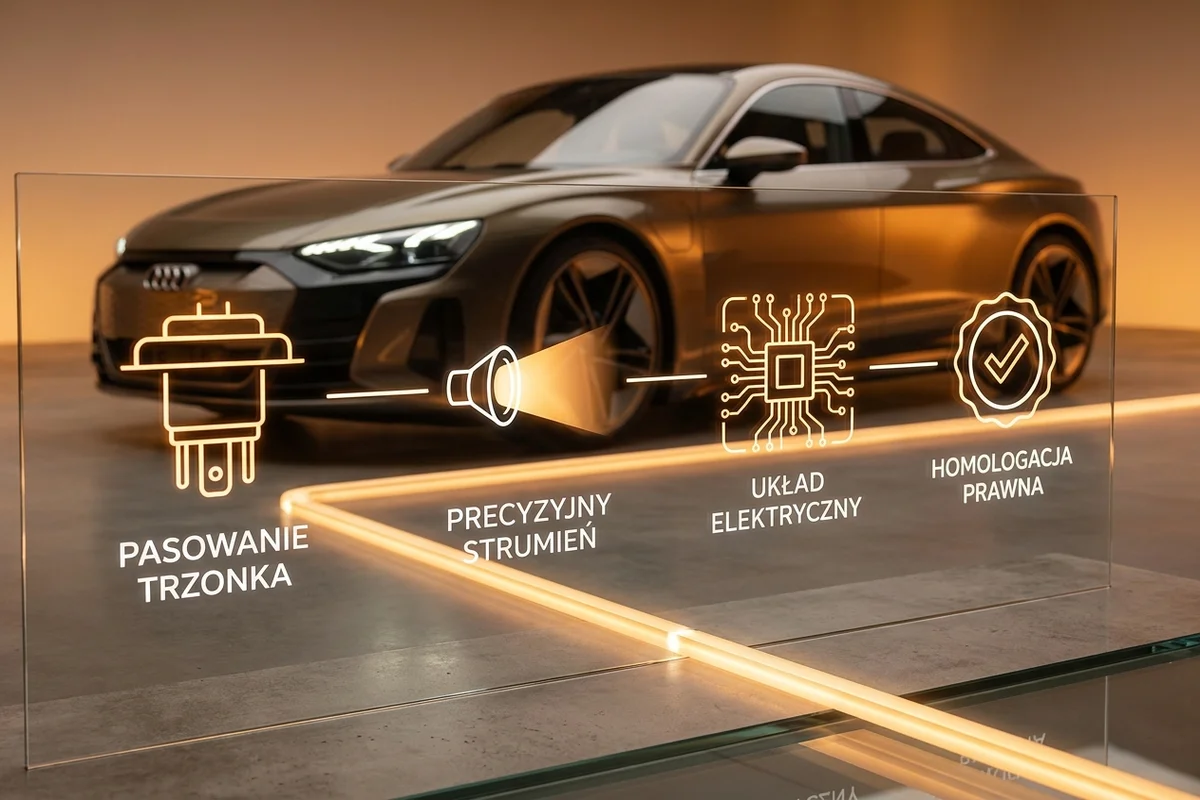 Cztery obszary kontroli retrofitu LED: oprawa, optyka, instalacja oraz dopuszczenie drogowe