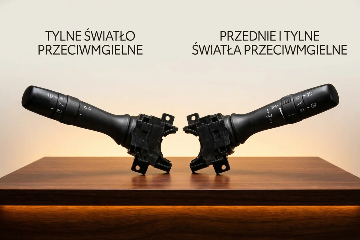 Porównanie pierścienia tylko tylnego światła z pierścieniem przednich i tylnego światła w Toyocie Yaris