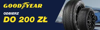 Goodyear · otrzymaj do 200 zł zwrotu BLIK