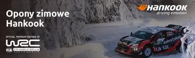 Hankook · Official Premium Partner WRC