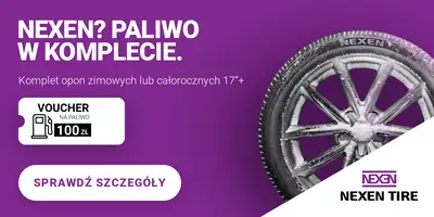 Nexen zima 2026 · voucher na paliwo 100 zł