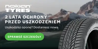 Nokian Tyres 2026 · 2 lata ochrony przed uszkodzeniem