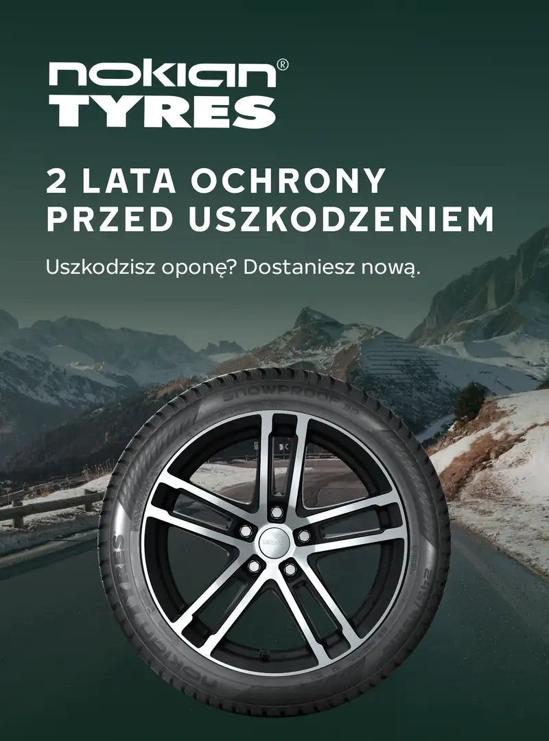 Nokian Tyres · 2 lata ochrony przed uszkodzeniem