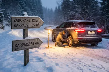 Łańcuchy w góry – Zakopane, Karpacz i drogi górskie