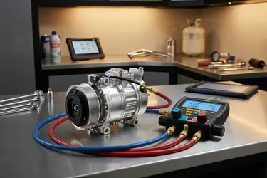 Sprężarka klimatyzacji – objawy awarii i możliwości naprawy