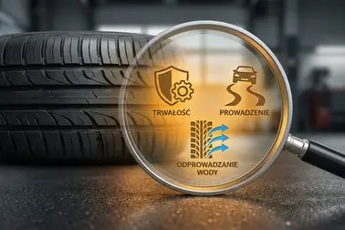 Klasy A/A zestawione z trwałością, suchą nawierzchnią, aquaplaningiem, komfortem i wynikami testów