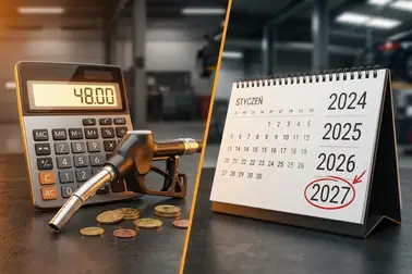 Modelowe porównanie kosztu opon A/A i B/B przy przebiegu 20 000 km rocznie