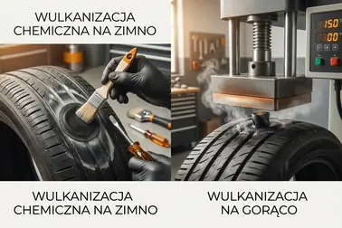 Porównanie chemicznego wiązania na zimno z ogrzewaniem na gorąco