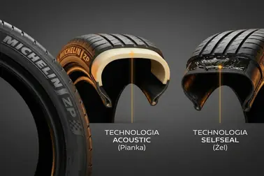 Skróty ZP, Acoustic i Selfseal na przykładach opon Michelin