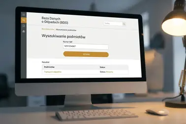 Weryfikacja danych firmy odbierającej zużyte opony w publicznym Rejestrze BDO