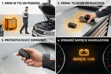 Bezpieczna sekwencja diagnostyczna przy problemach z immobilizerem