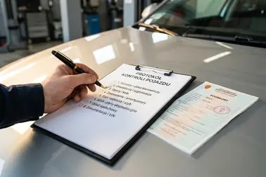Checklista kontroli norweskich tablic, numeru VIN, obu części vognkortu, własności, rejestracji i ubezpieczenia