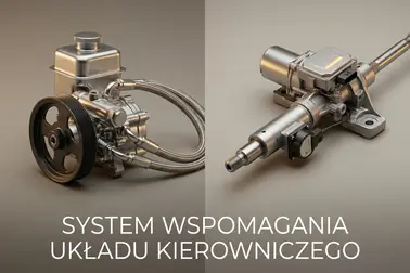 Elementy hydraulicznego i elektrycznego układu wspomagania odpowiadające za nierówną pracę kierownicy