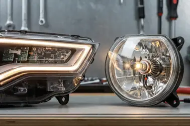 Fabryczny reflektor LED oraz zamiennik LED przeznaczony do oprawy halogenowej