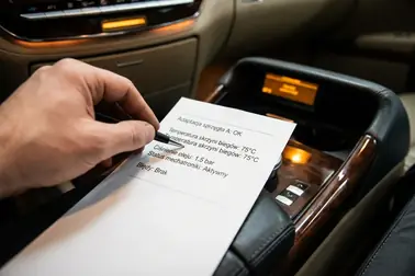 Kontrola parametrów automatycznej skrzyni biegów po zakończonej adaptacji