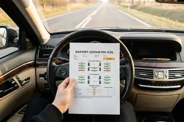 Kontrola położenia kierownicy, szczelności i dokumentu geometrii po wymianie maglownicy