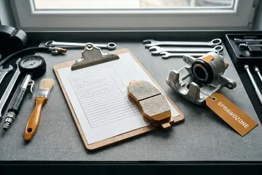 Lista kontrolna danych potrzebnych do doboru klocków hamulcowych