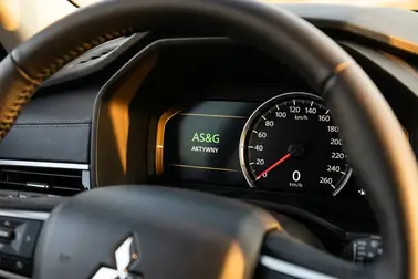 Oznaczenie AS&G systemu Auto Stop & Go oraz symbol wyłączenia funkcji Start-Stop