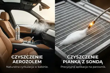 Porównanie obiegowej i bezpośredniej metody aplikacji preparatu do klimatyzacji