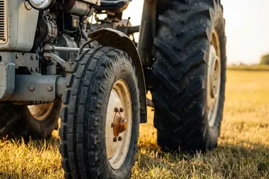 Przednie i tylne koła Ursusów C-330 i C-360 używane w polu oraz transporcie
