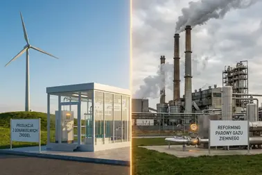 Różne drogi produkcji wodoru od źródła energii do dystrybutora