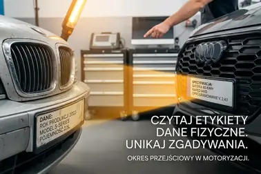 Samochody z różnych lat wykorzystujące układy klimatyzacji R134a i R1234yf