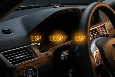 Sekwencja kontrolki podczas autotestu, migania przy interwencji oraz stałego świecenia