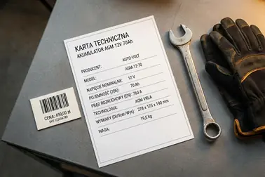 Akumulator samochodowy przedstawiony w kontekście parametrów technicznych, kosztów zakupu i narzędzi do wymiany