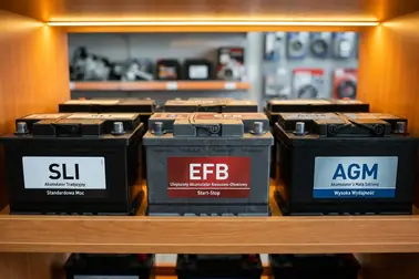 Akumulatory samochodowe SLI, EFB i AGM zestawione według technologii i zakresów cenowych