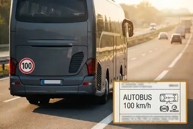 Autobus spełniający dodatkowe warunki techniczne z adnotacją BUS 100 km/h
