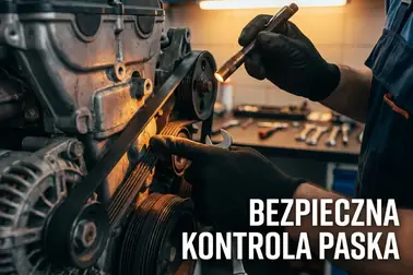Oględziny paska alternatora wykonywane przy wyłączonym i ostudzonym silniku