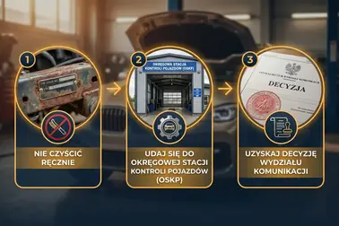 Nieczytelny VIN: opinia rzeczoznawcy, decyzja starosty i umieszczenie cechy przez uprawnioną SKP