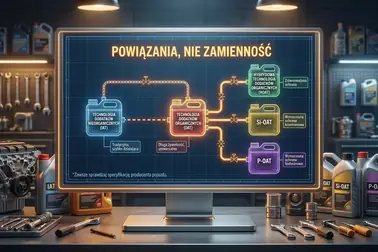 Schemat zależności między technologiami IAT, OAT, HOAT, Si-OAT i P-OAT