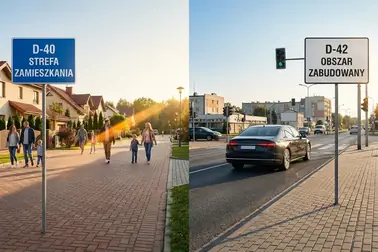 Zestawienie strefy zamieszkania i obszaru zabudowanego