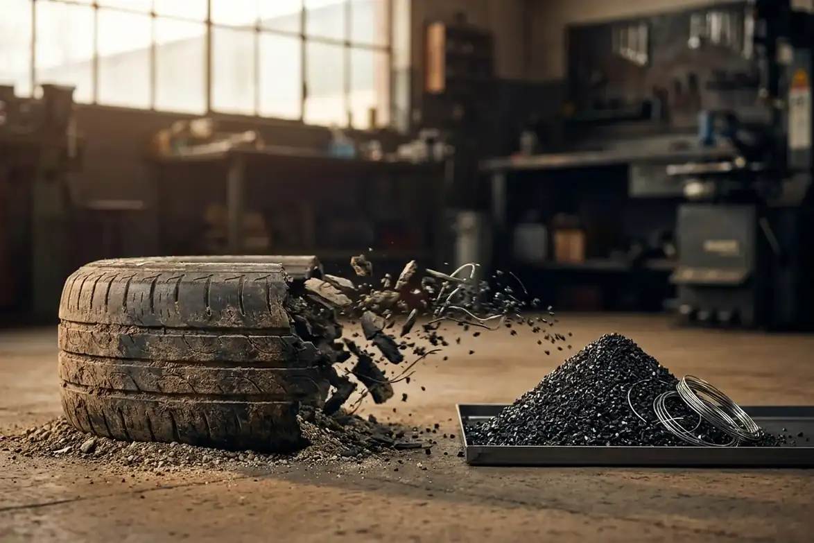 Jak przebiega recykling zużytych opon?