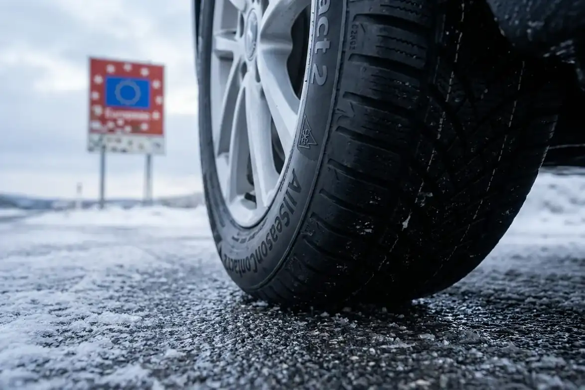 Opony całoroczne – przepisy w Polsce i za granicą