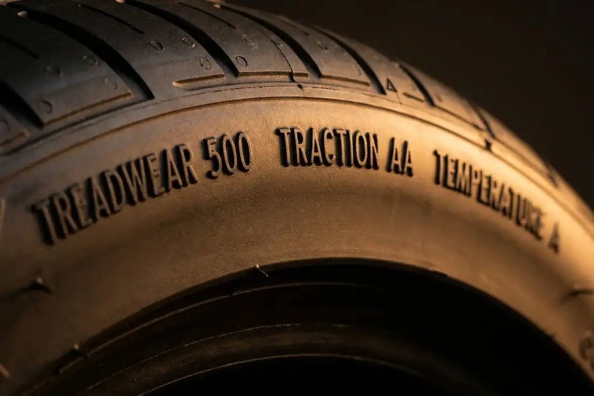 Treadwear, Traction i Temperature – co oznaczają na oponie?