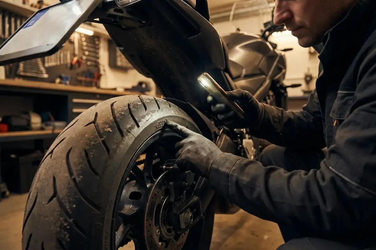 Jak sprawdzić rok produkcji opony motocyklowej?