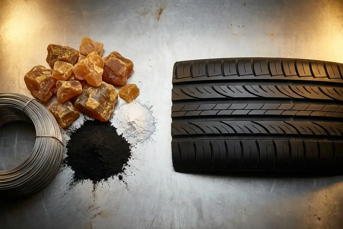 Z czego robi się opony? Materiały i skład chemiczny