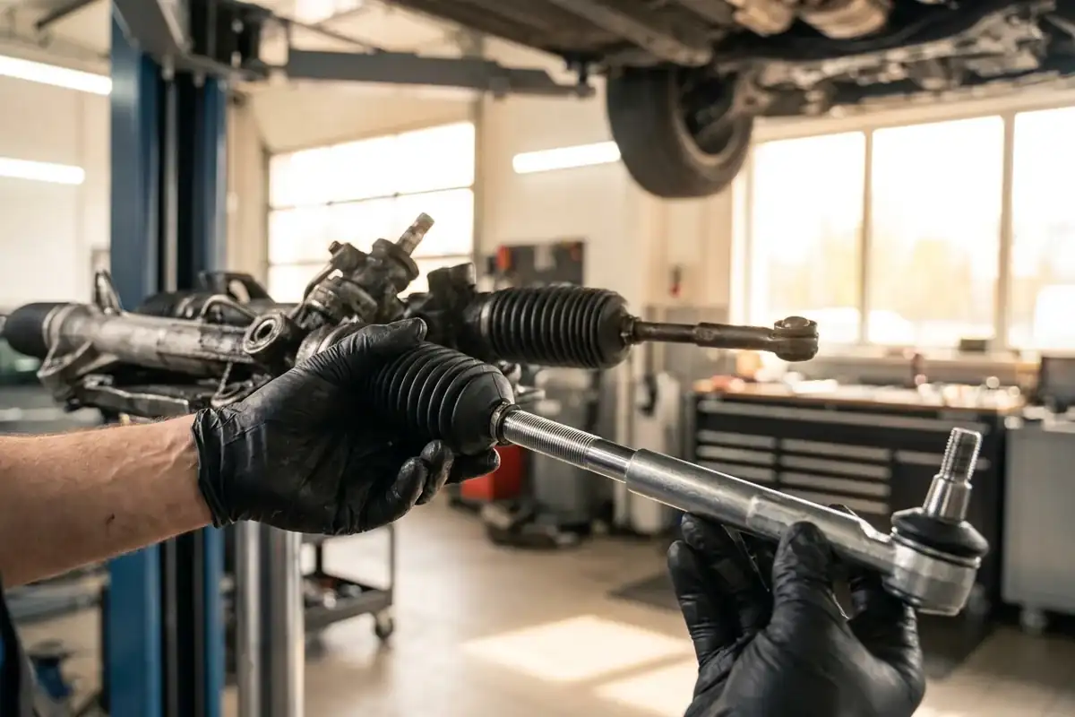 Jak wymienić drążek kierowniczy?