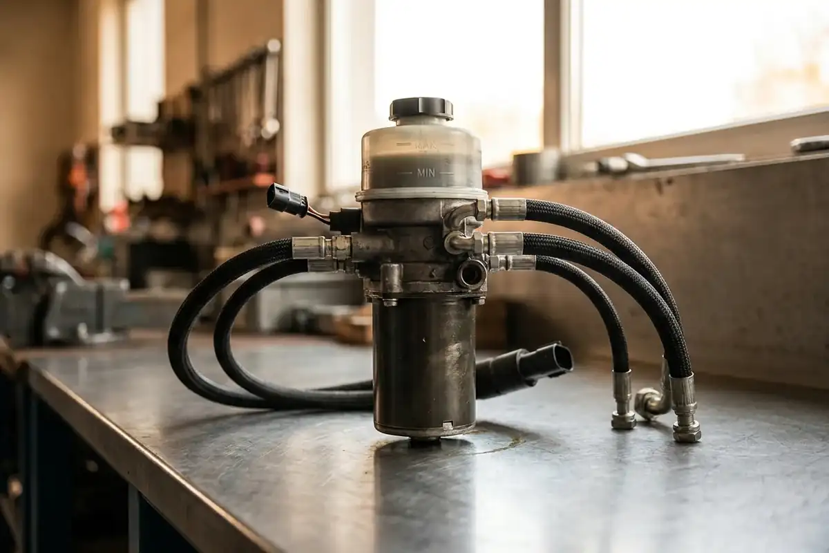 Wspomaganie elektrohydrauliczne – budowa i zasada działania