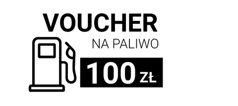 Voucher na paliwo 100 zł