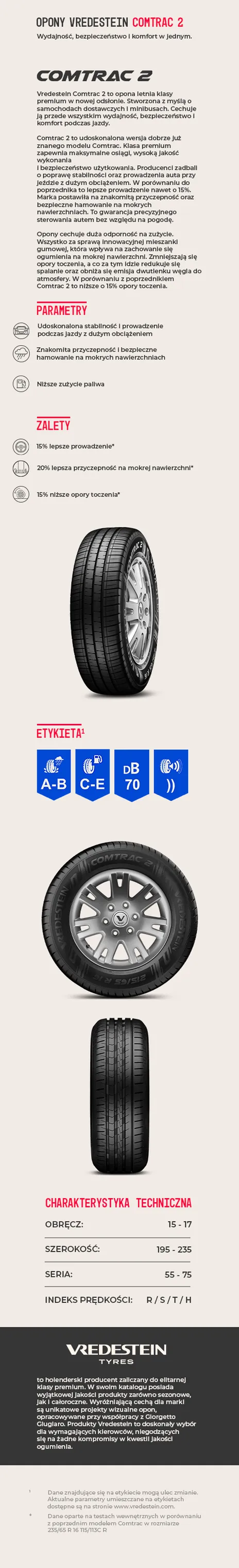 Vredestein Comtrac 2